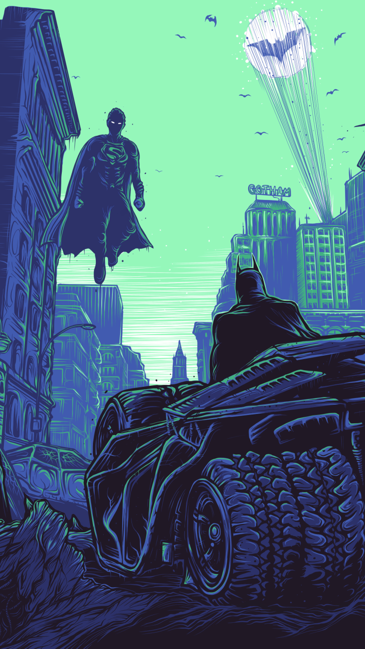 Batmobile Phone Wallpaper