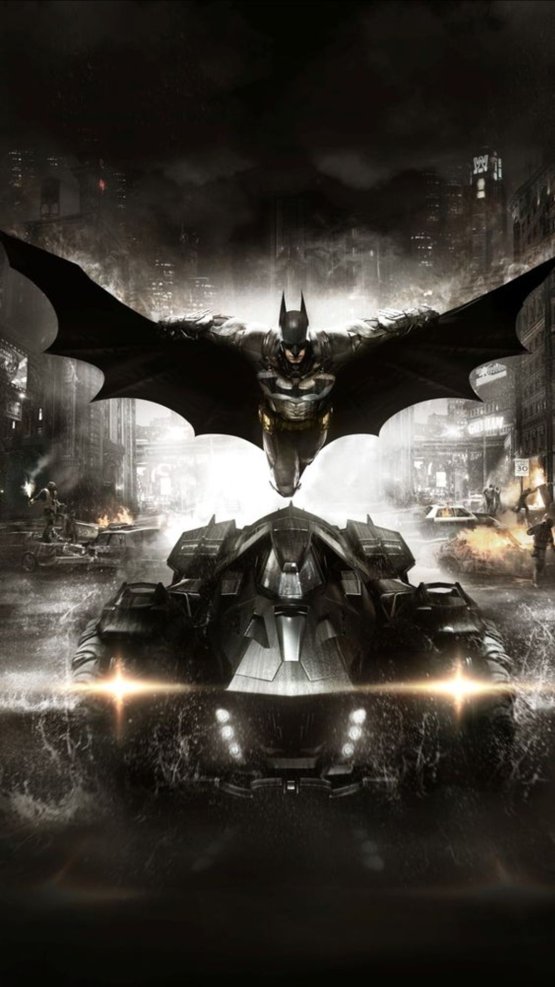Batmobile Wallpaper