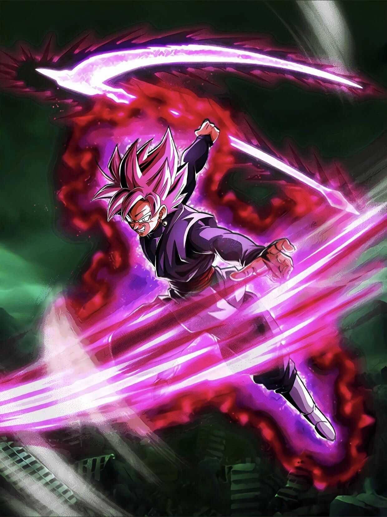 Black Goku Phone Wallpaper