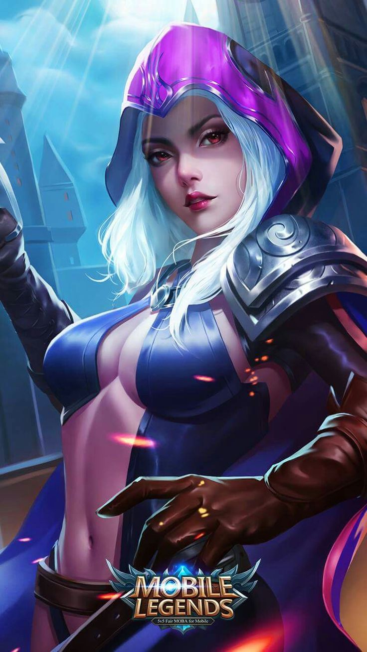 Natalia skin. Mobile legend wallpaper