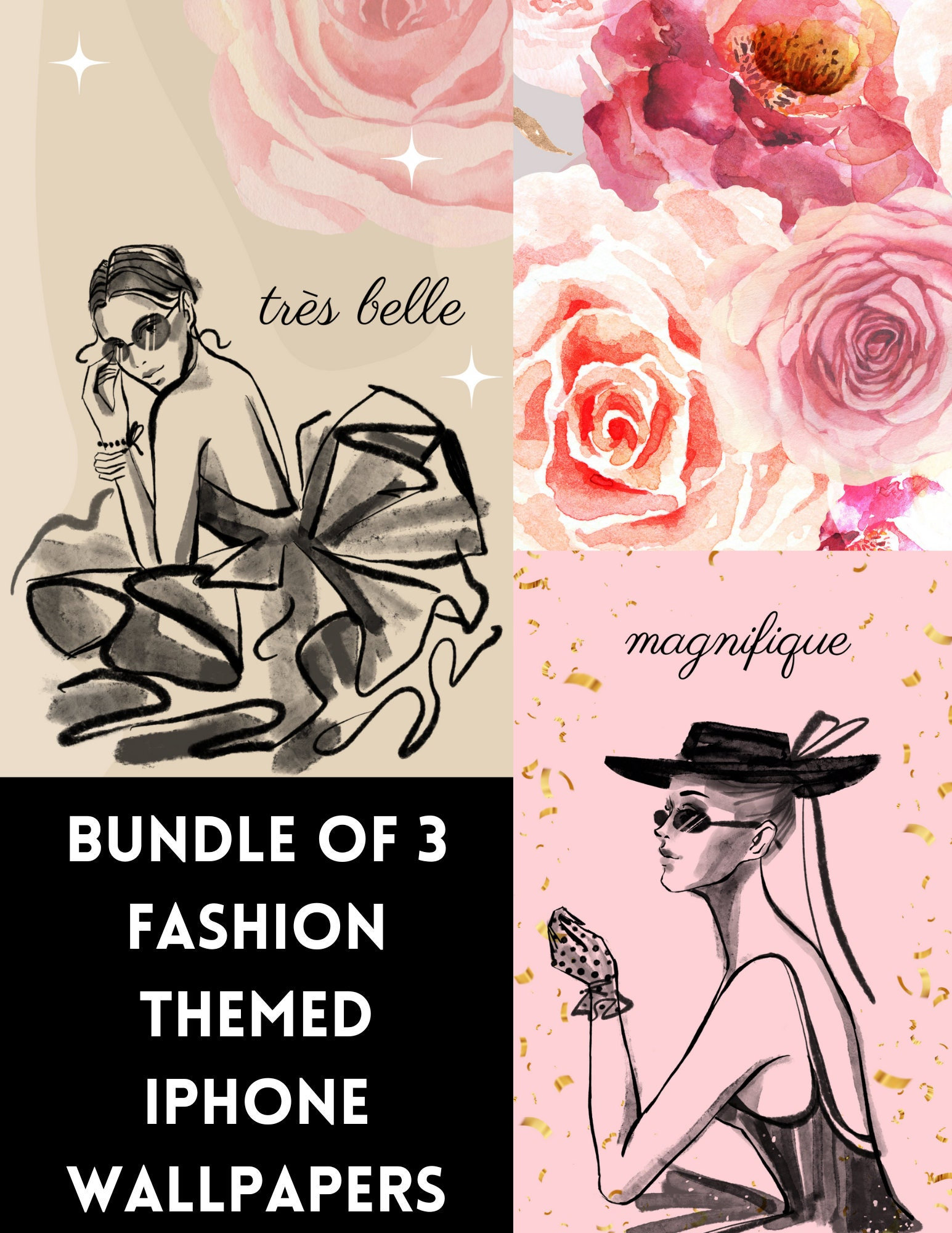 Fashion Themed iPhone Wallpaper