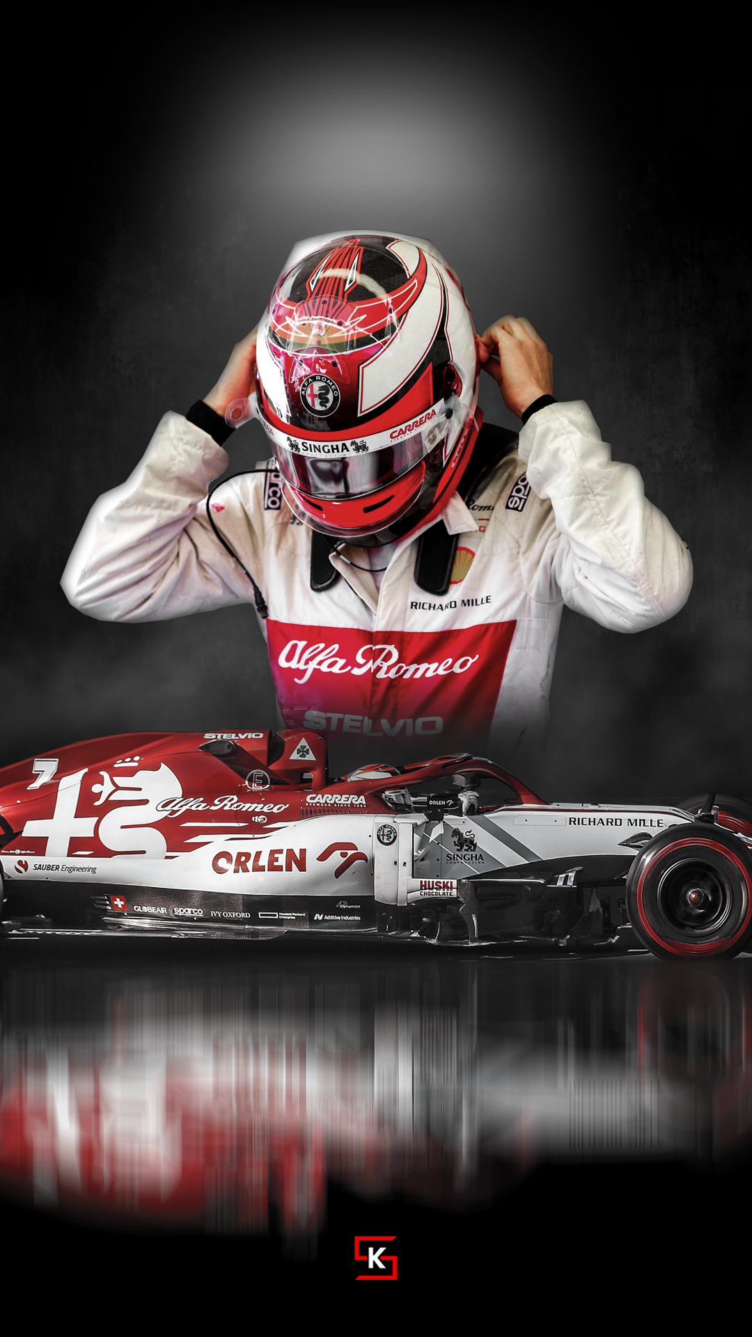 Kimi Raikkonen Mobile Wallpaper