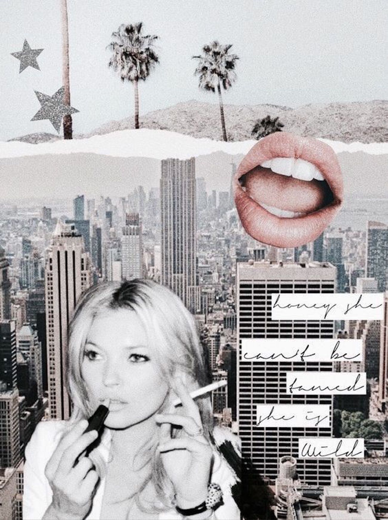 Fashion Collage Background For Your