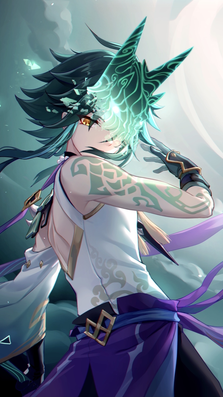 Genshin Impact Phone Wallpaper by 雲小