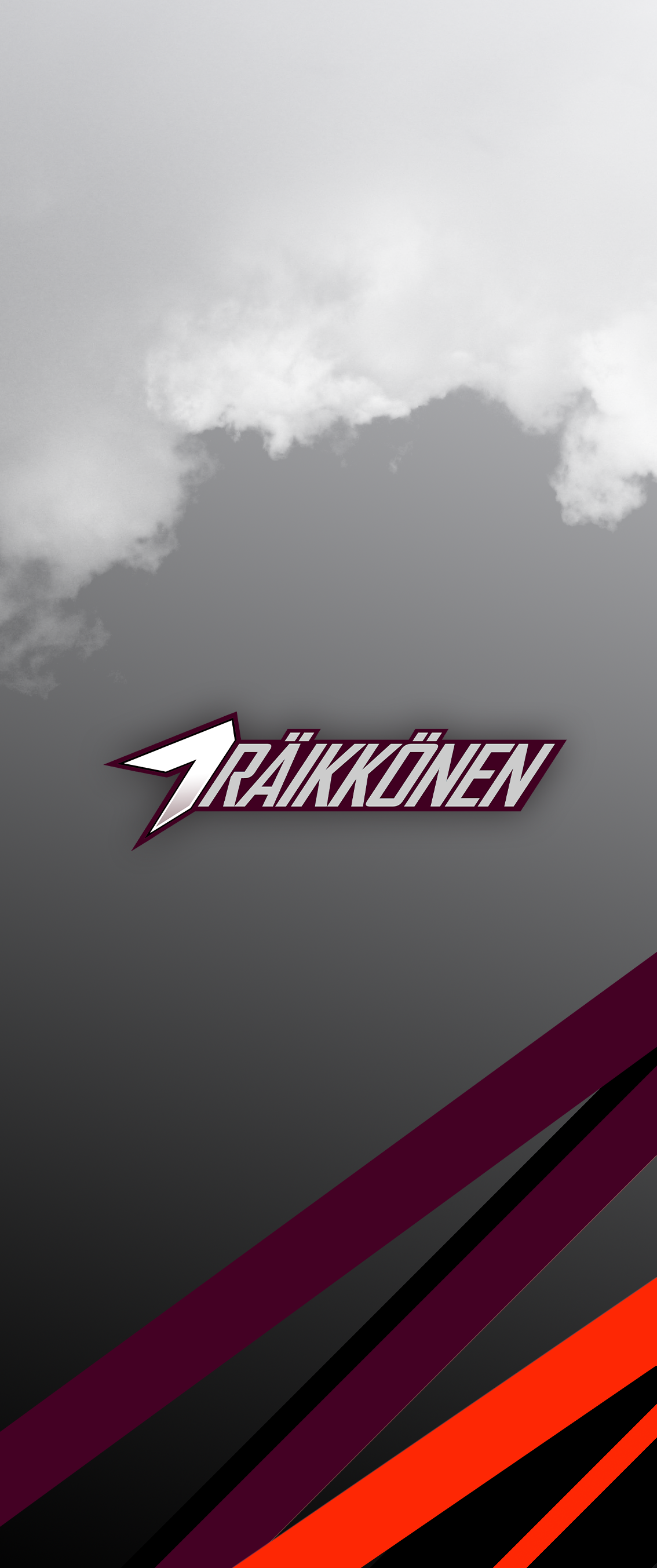 iPhone X Kimi Raikkonen 7 KRS wallpaper