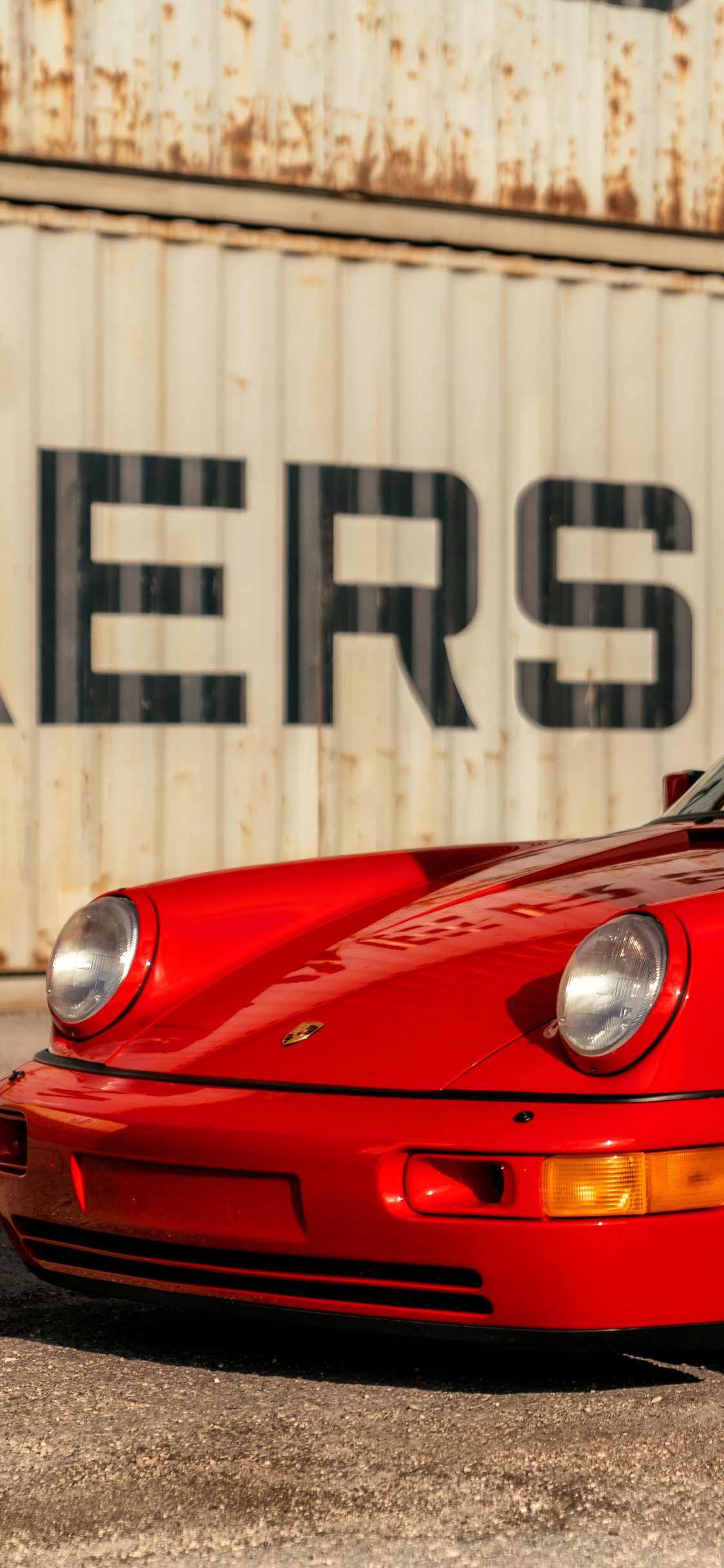 Taco Red Porsche 964 iPhone