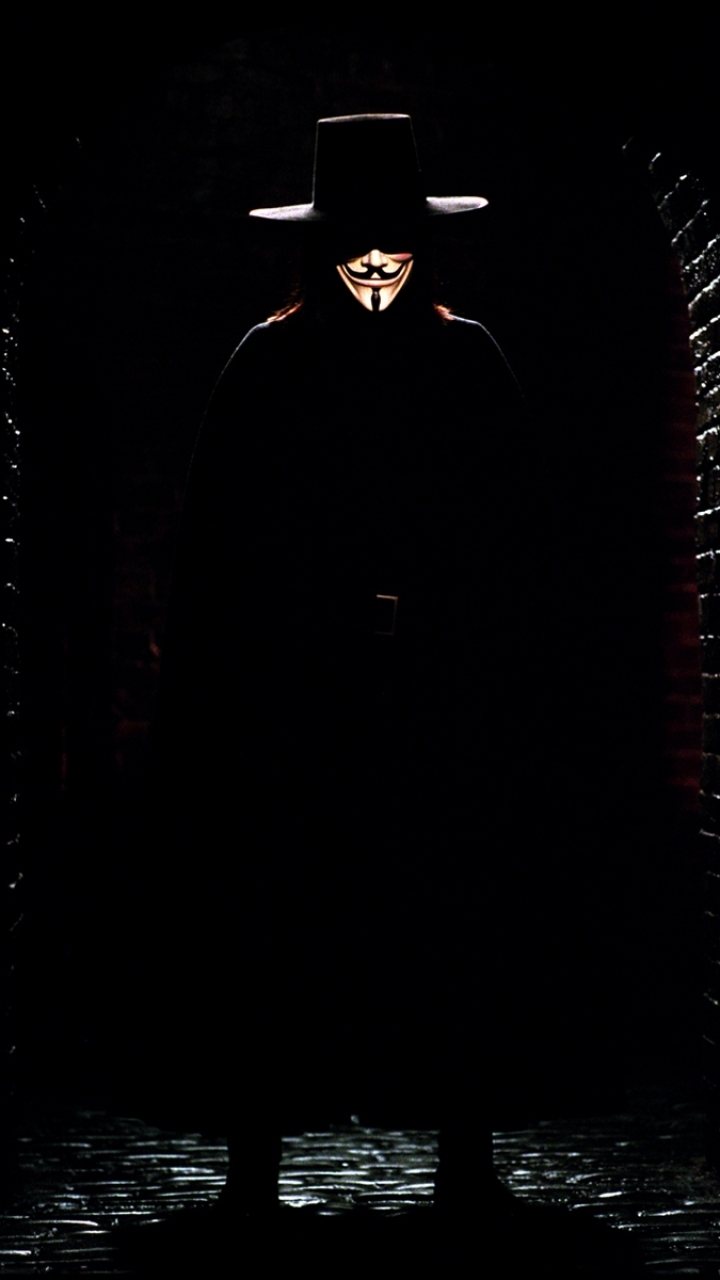 V For Vendetta Phone Wallpaper