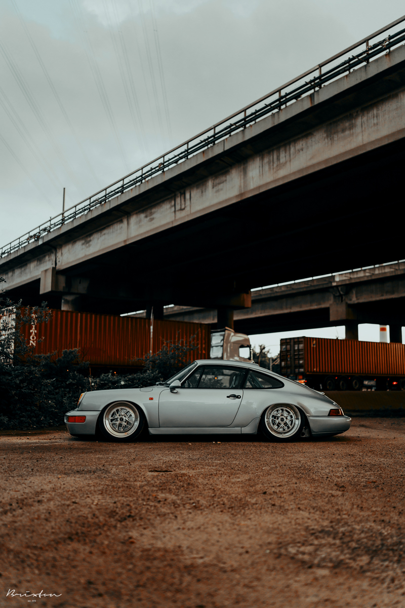 Silver Porsche 964 Forged™