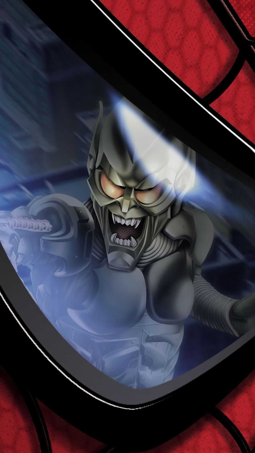 Green goblin, Marvel spiderman