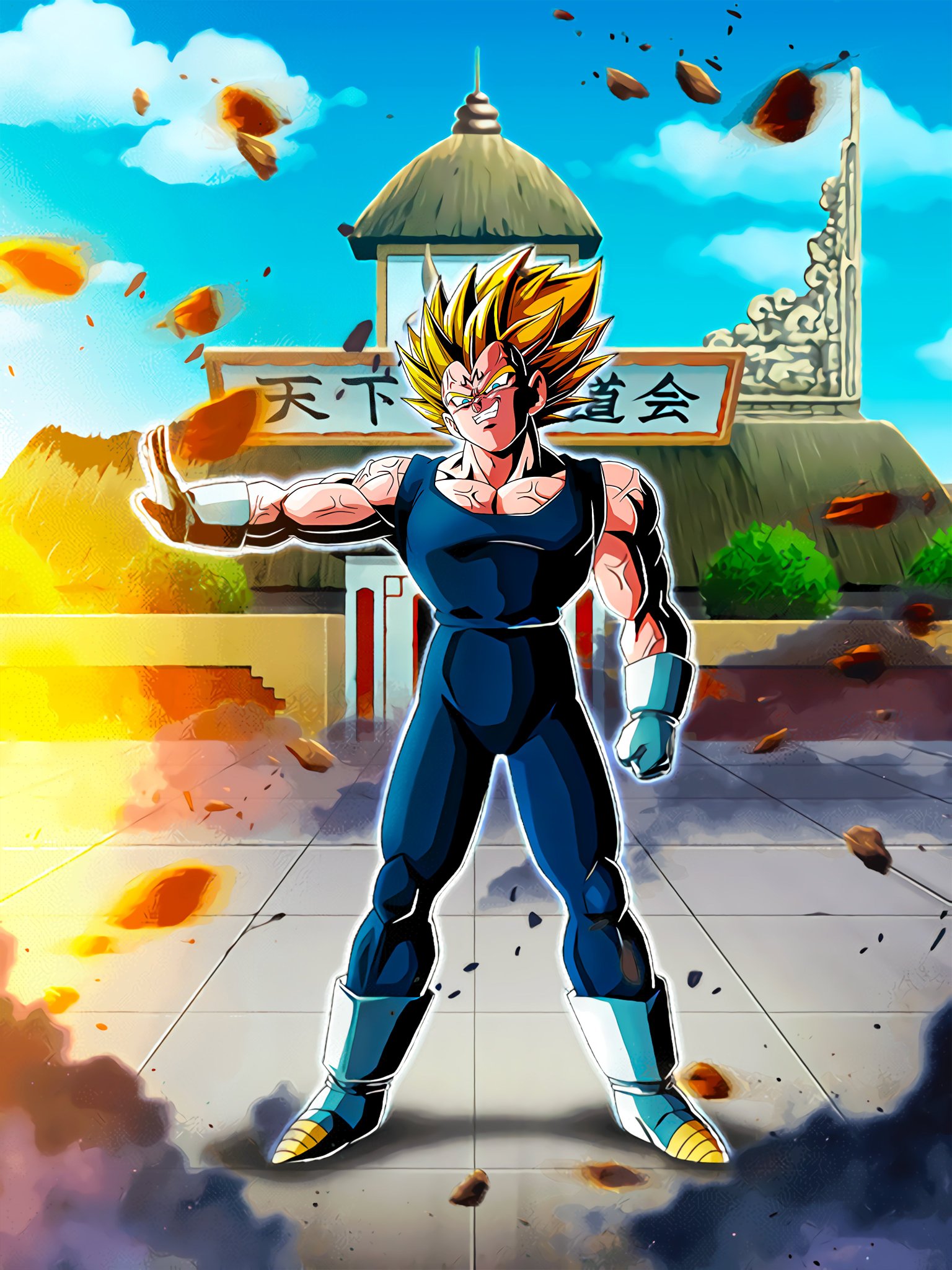 SLO THIS MAJIN VEGETA ART