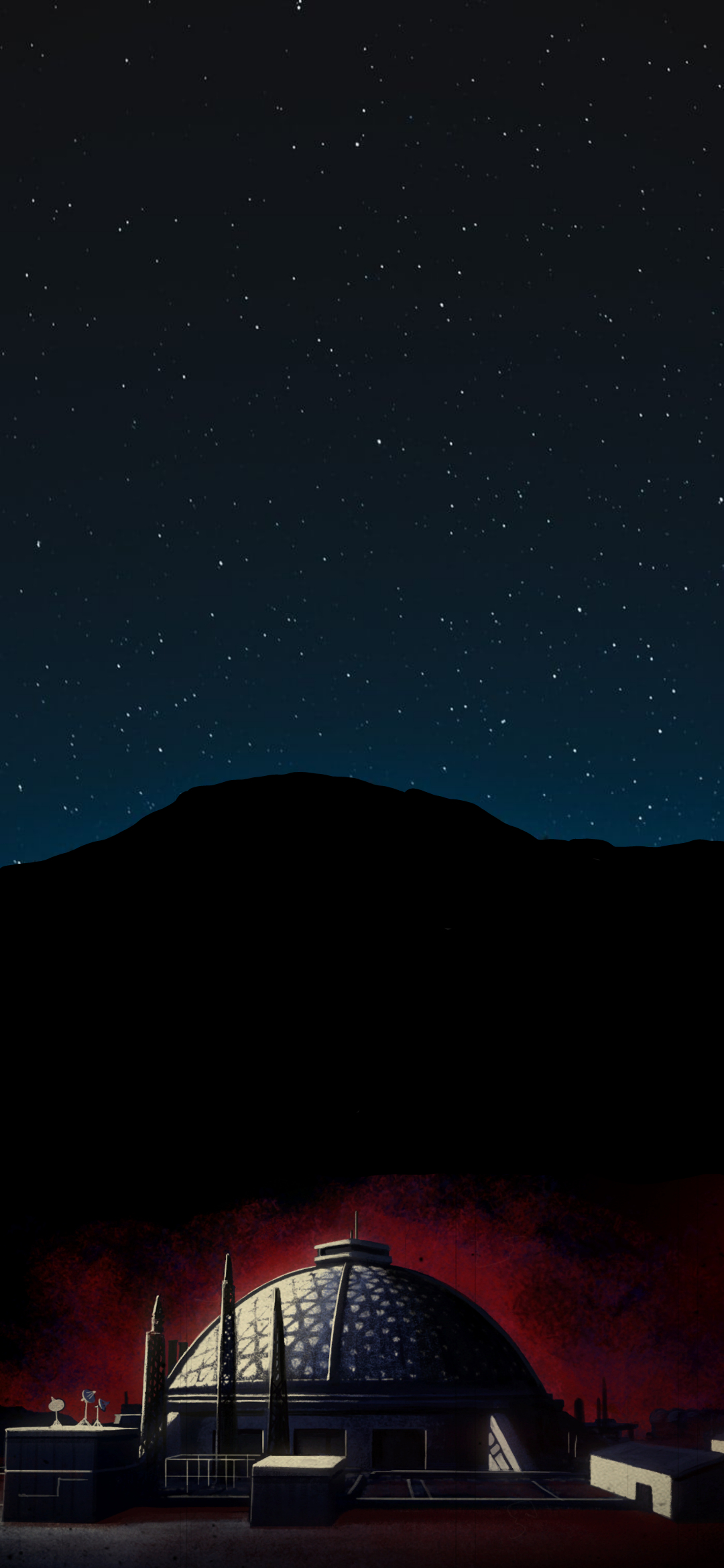 Old World Blues phone wallpaper