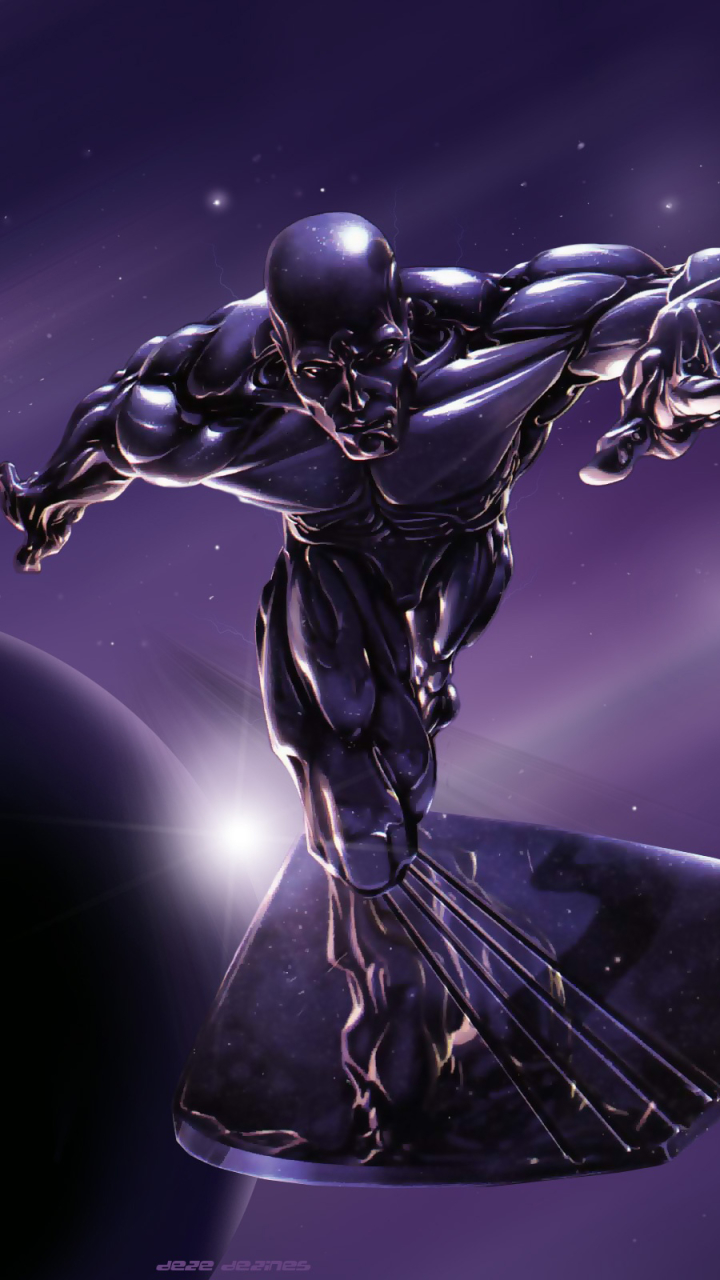 Silver Surfer iPhone Wallpaper