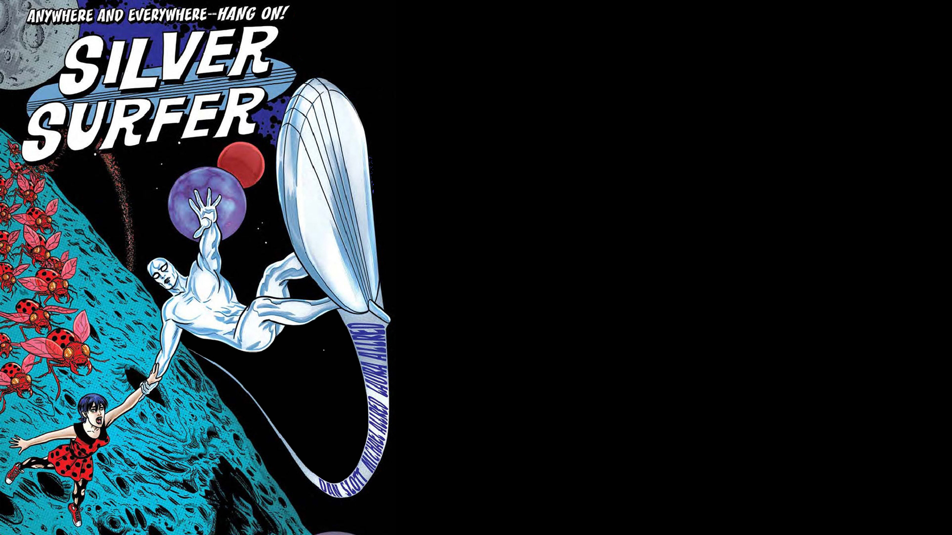 Download Comic Silver Surfer HD Wallpaper