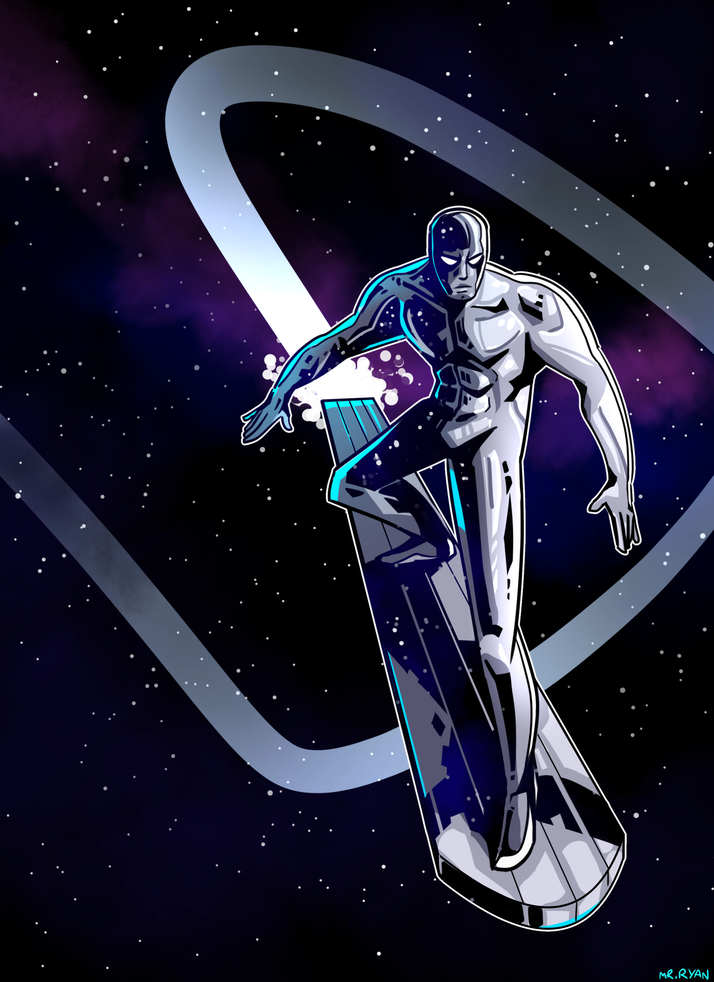 Silver Surfer by M1sterRyan on Newgrounds