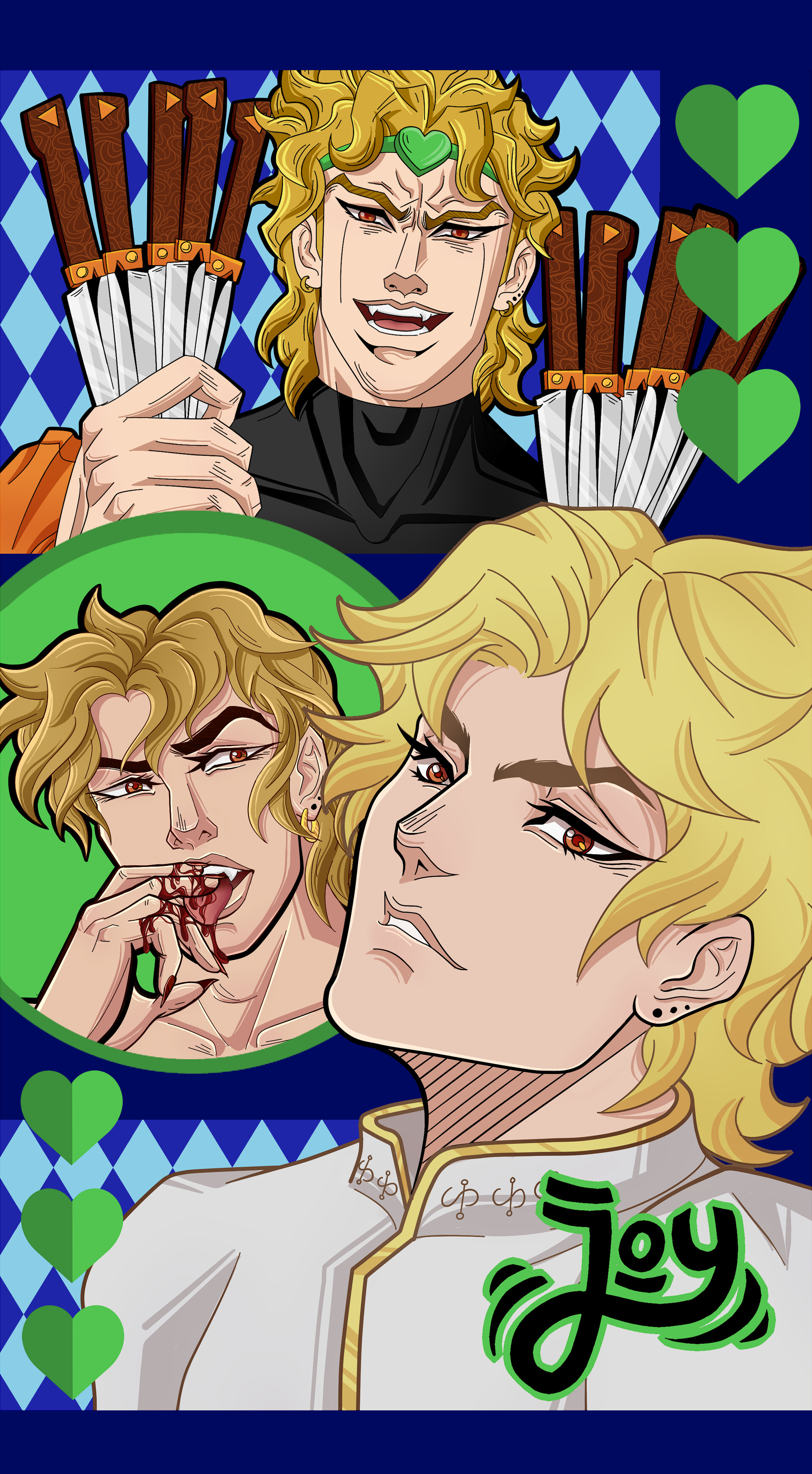 Jojo s themed phone wallpaper