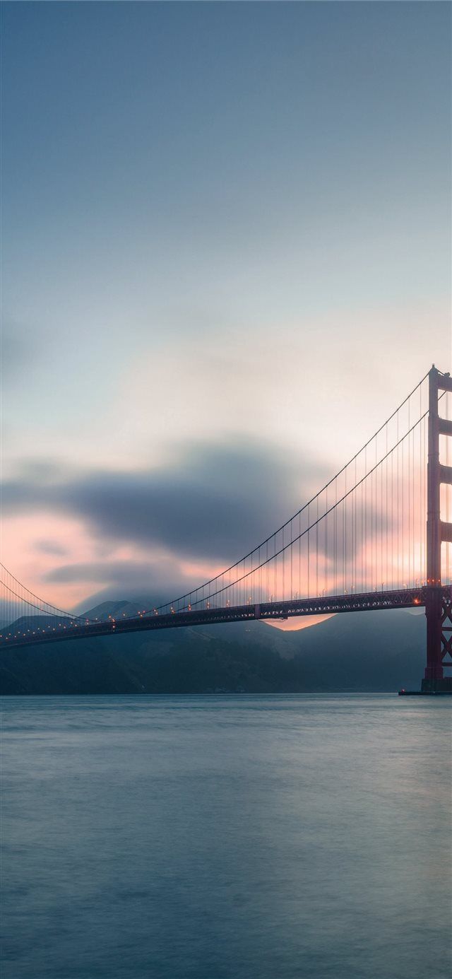 Golden Gate Bridge iPhone X wallpaper