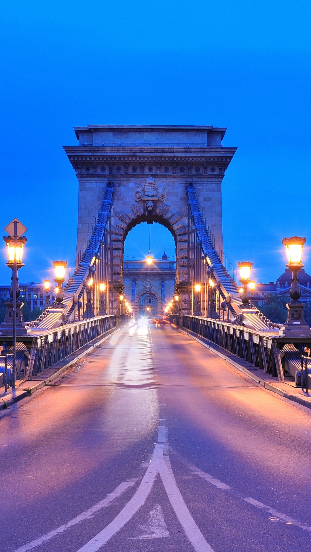 Chain Bridge Phone Wallpaper