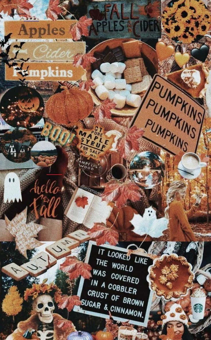 Fall Collage Wallpaper