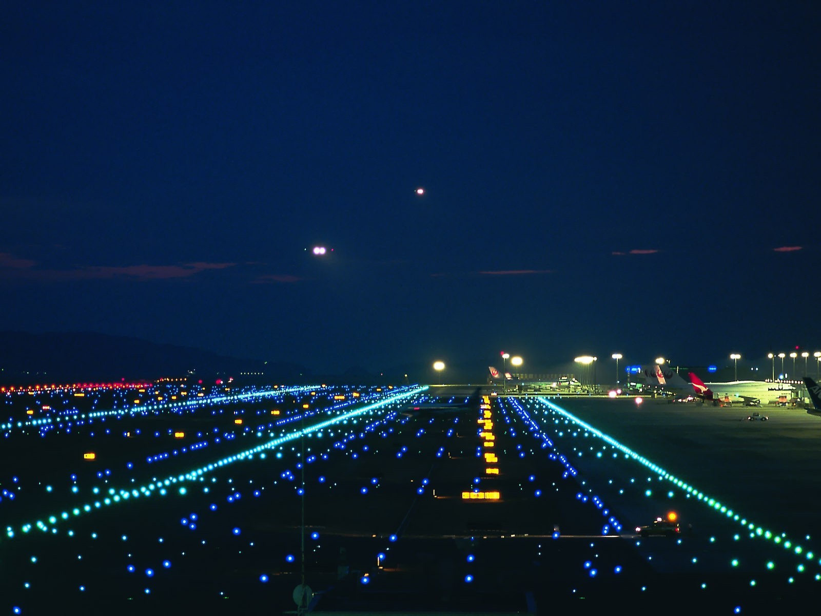 Airport Night Lights Ext