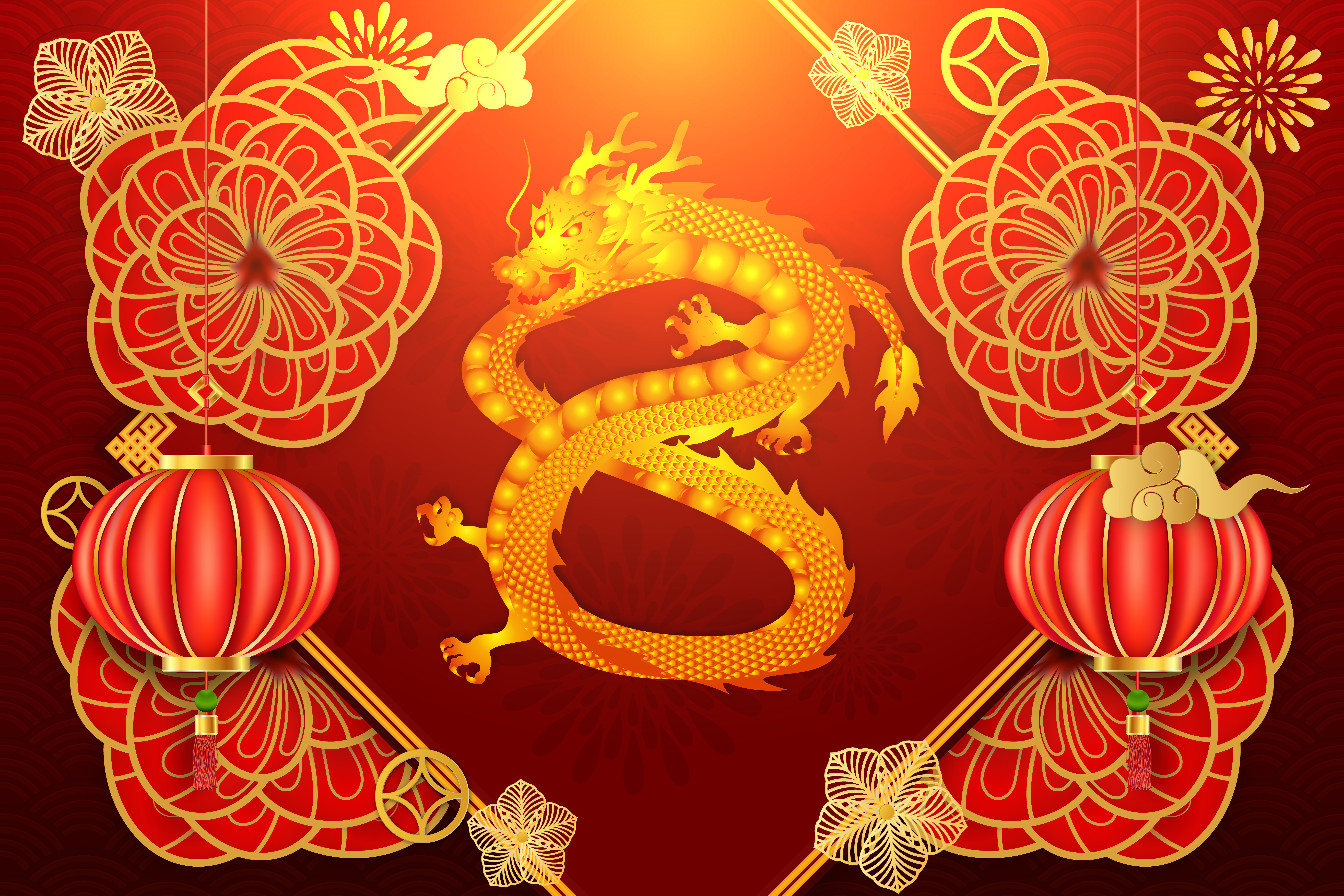 Holiday Chinese New Year 8k Ultra HD
