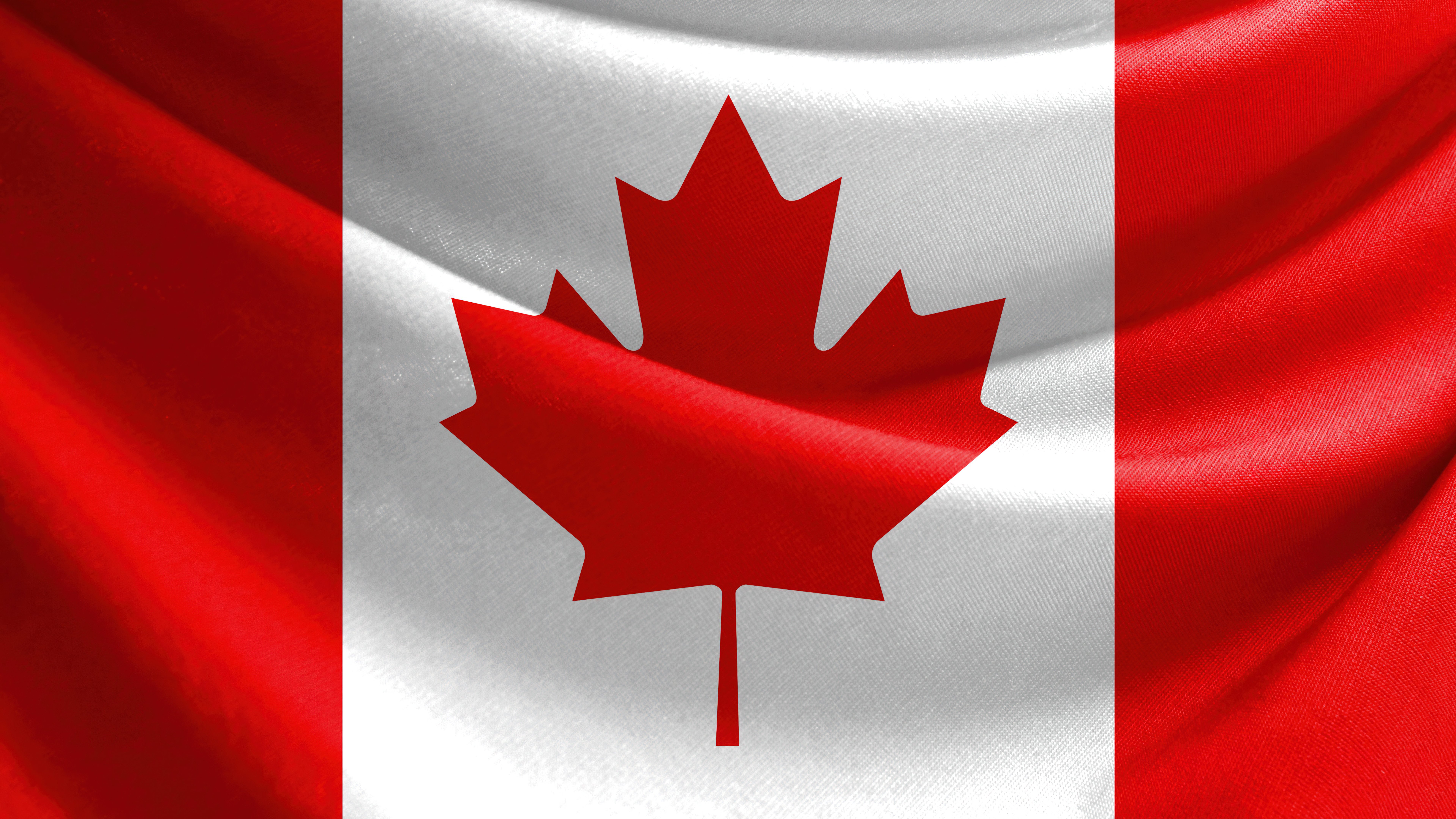 Canada Wallpaper 4K, 8K, National flag, 5K