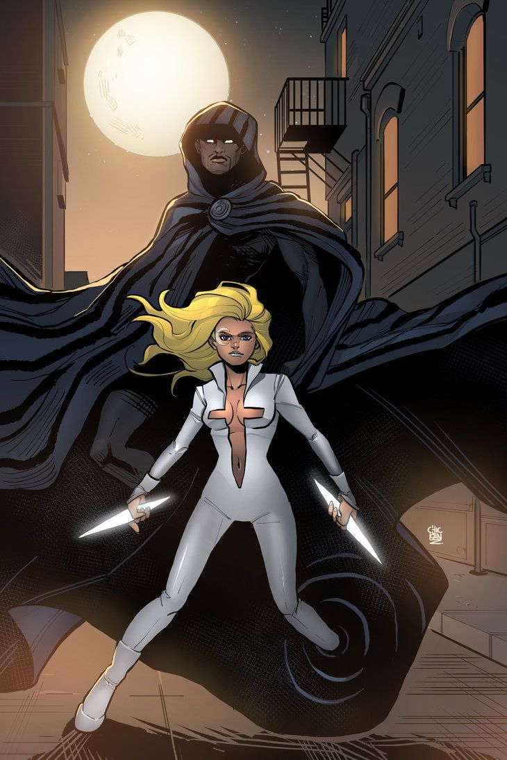 Cloak and dagger, Marvel comics art