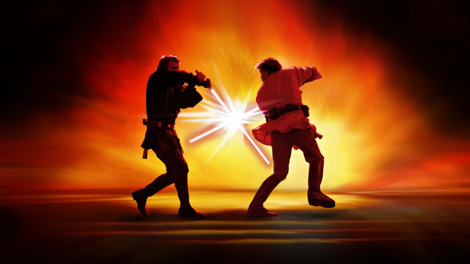 Art of Lightsaber Duel Wallpaper