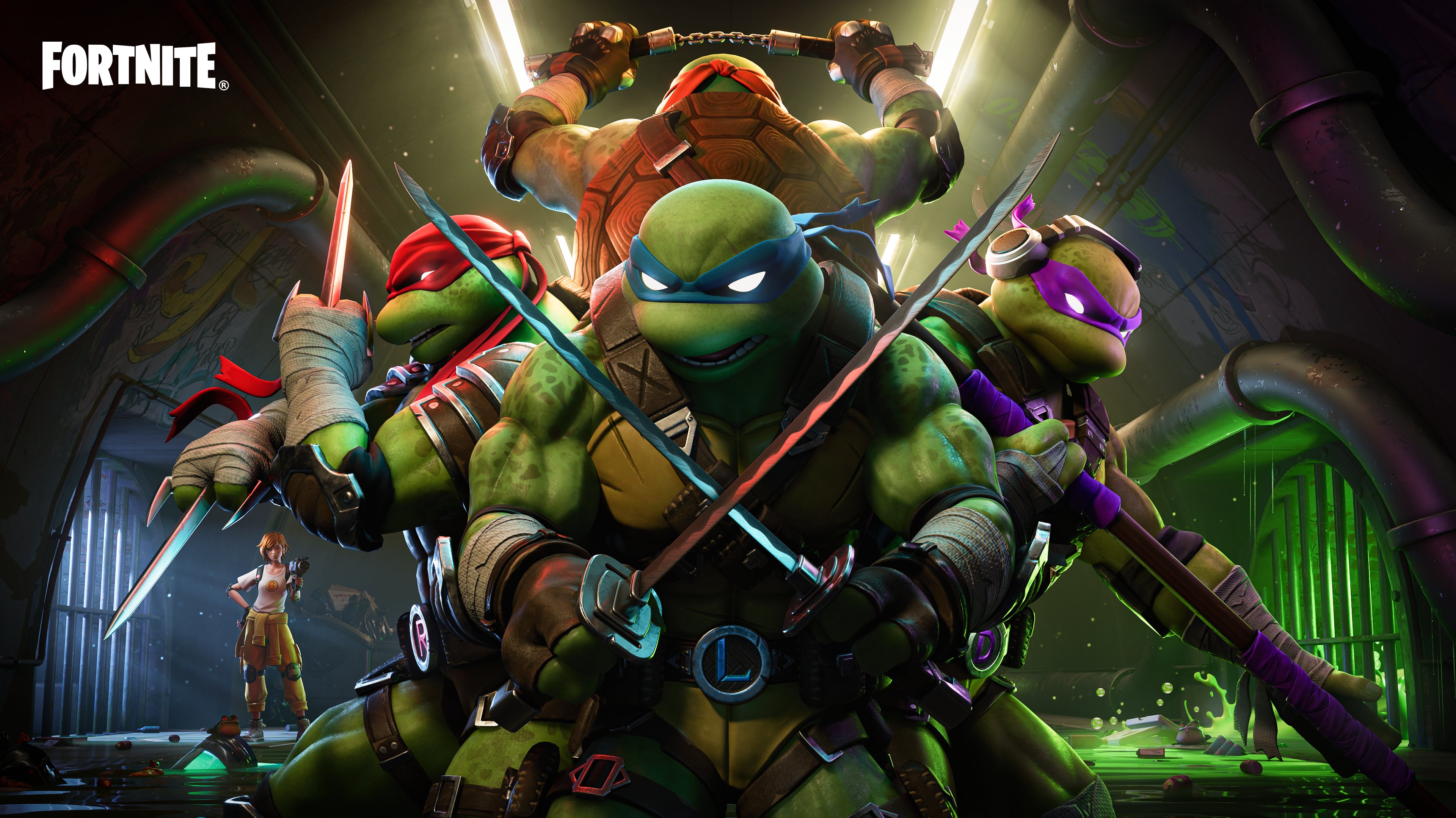 FortniteGame #FortniteArt #TMNT