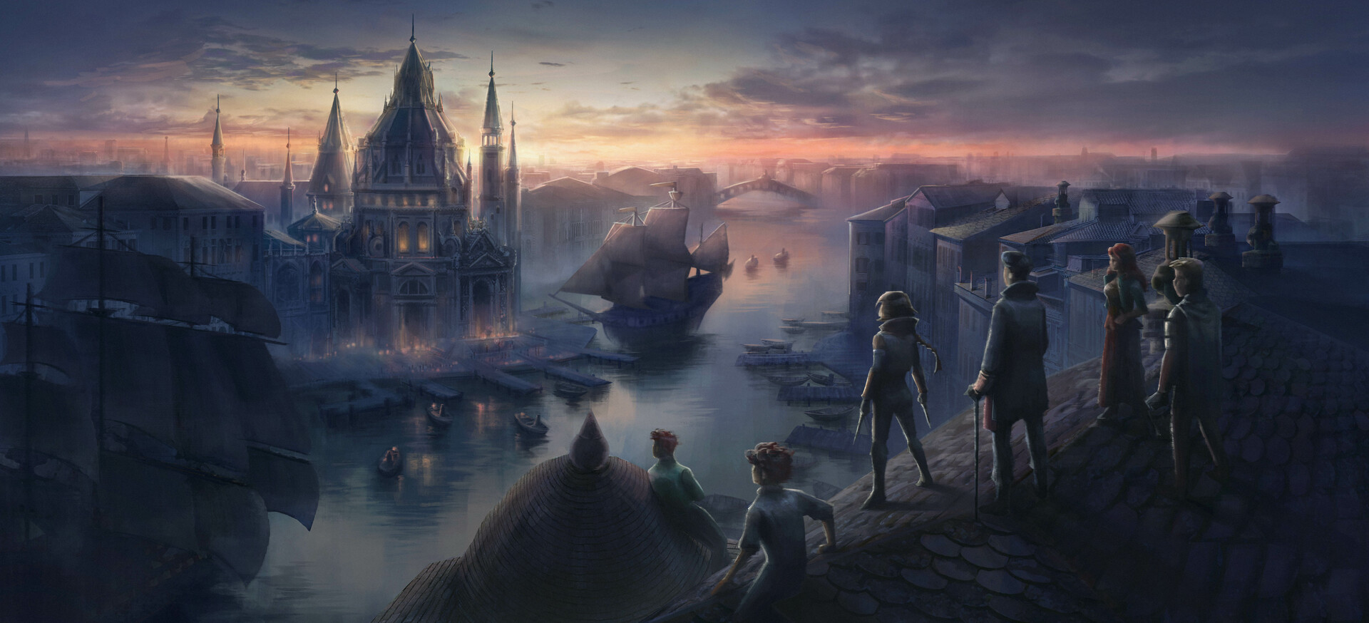 Yee Ann Lu. Six of Crows