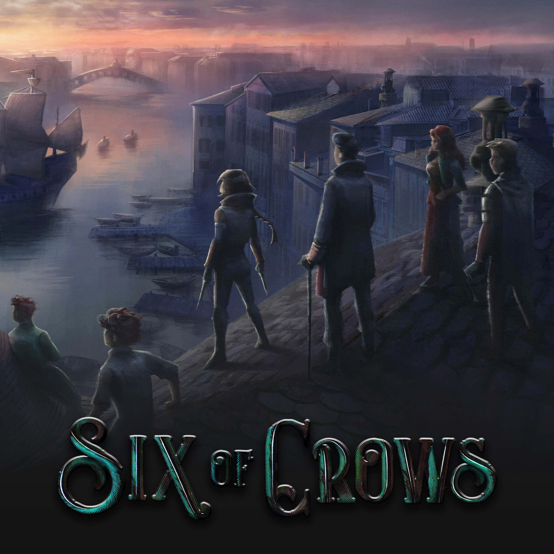 Ketterdam. Six of Crows