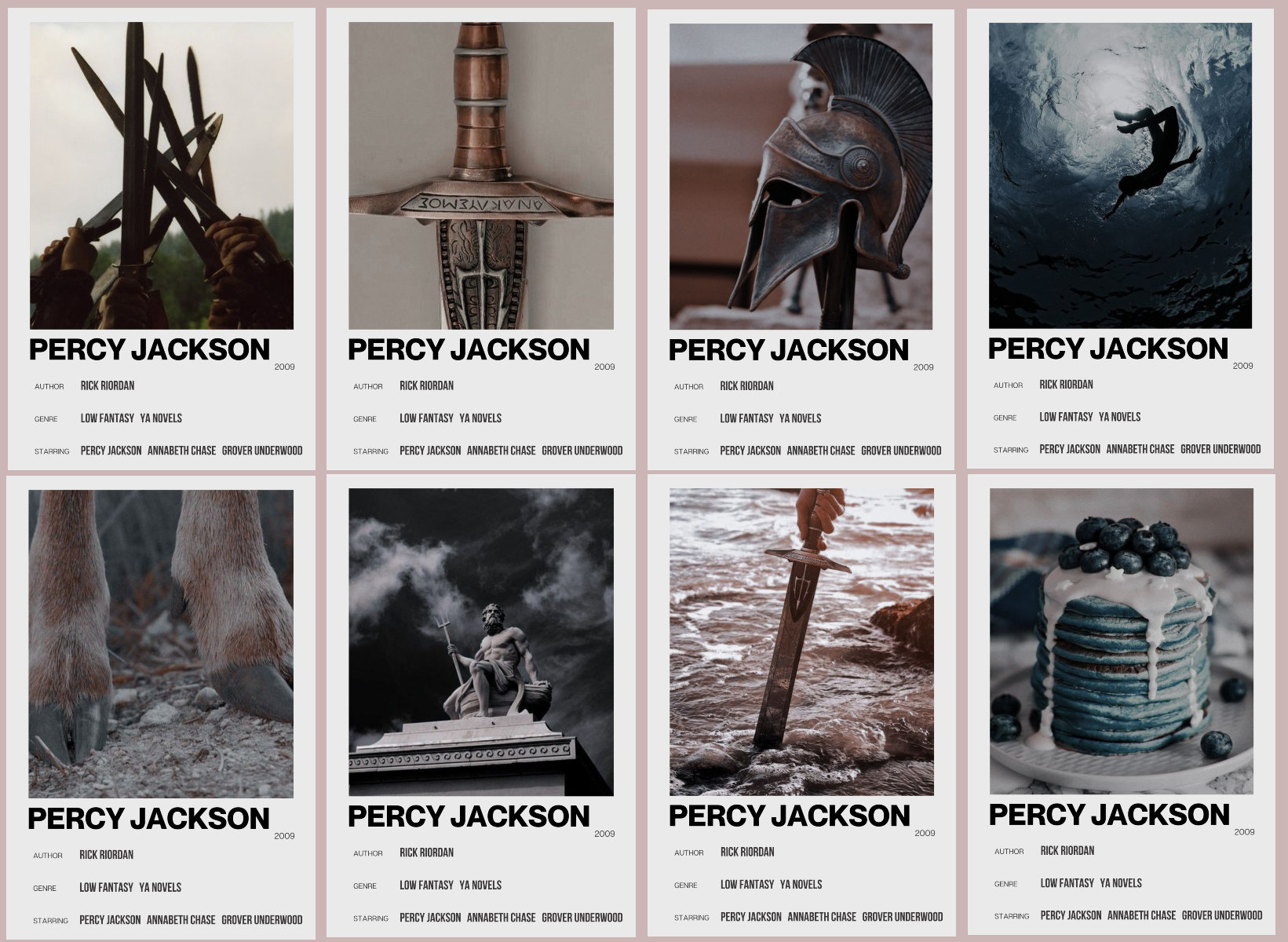 Percy Jackson Aesthetic Polaroid