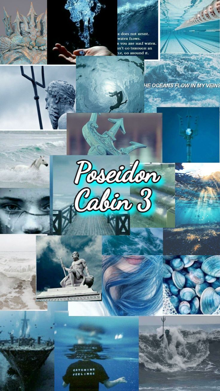 Cabin 3 Poseidon Aesthetic. Percy