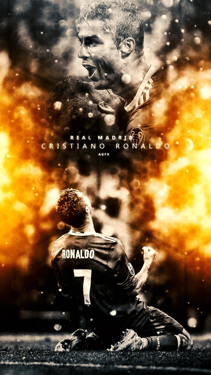 Ronaldo the goat Wallpaper Download