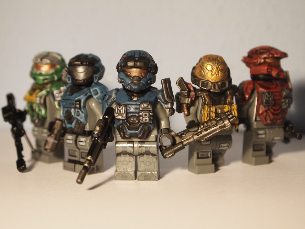Lego Halo Reach noble team 85% complete