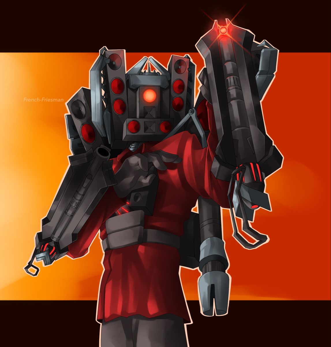 Titan Speakerman. Toilet art, Titans