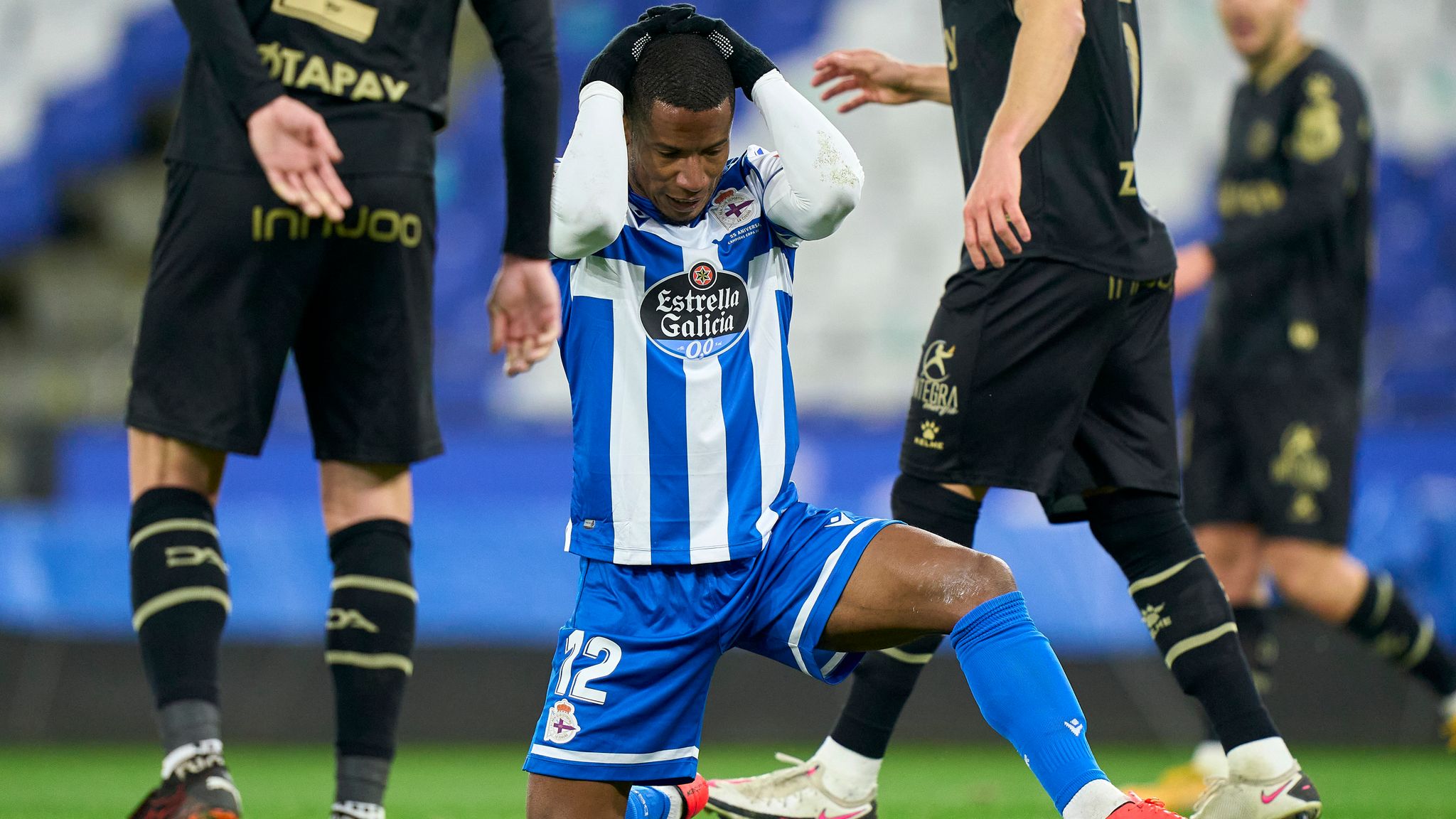 Spanish champions facing relegation