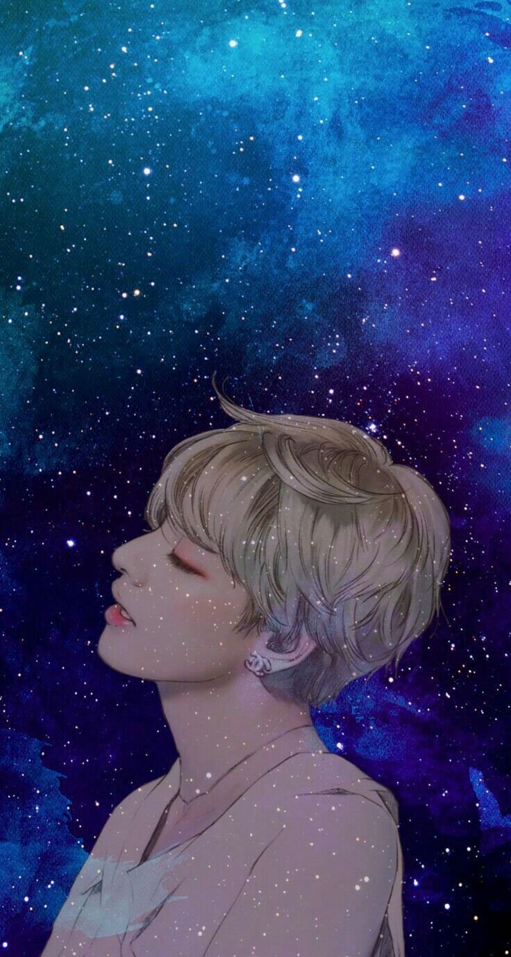 BTS V Fanart Wallpapers - Wallpaper Cave