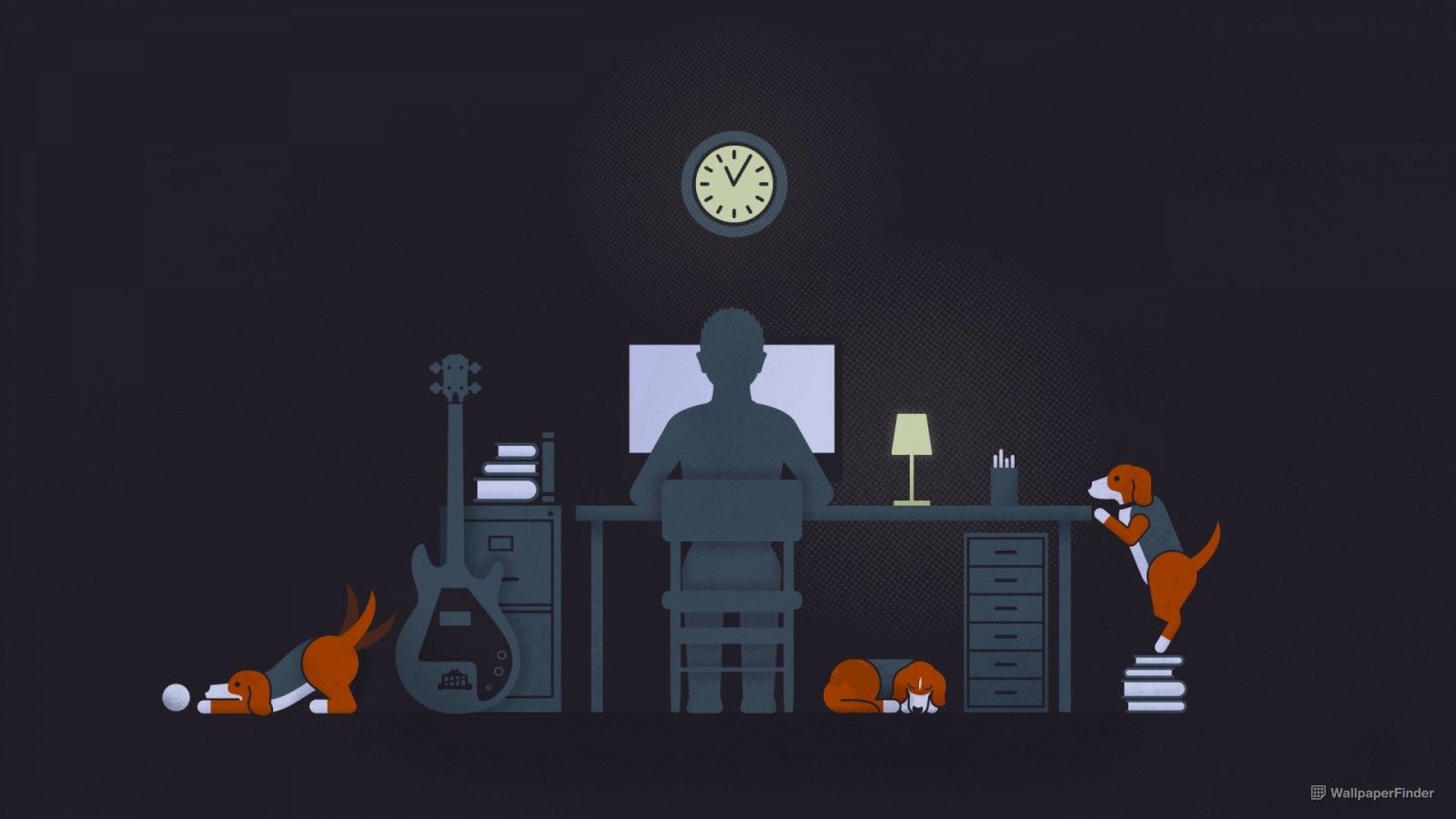 Desktop wallpaper design