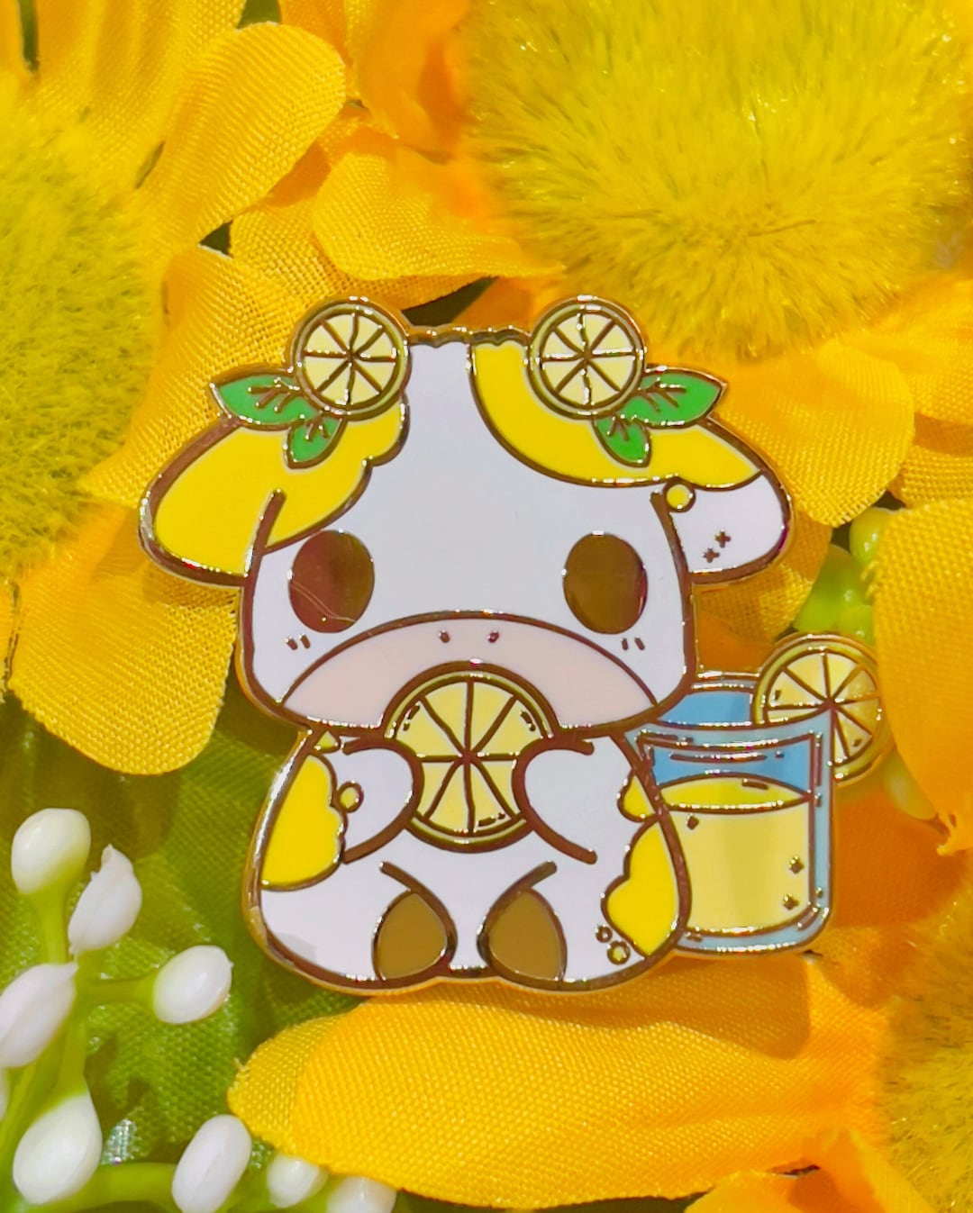 Cow Enamel Pin, Cute Enamel Pin