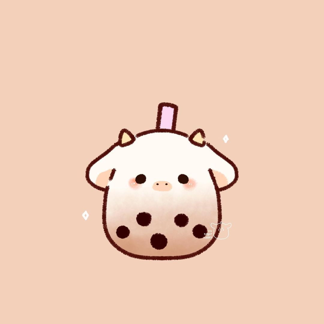 brown sugar bubble tea boba cow