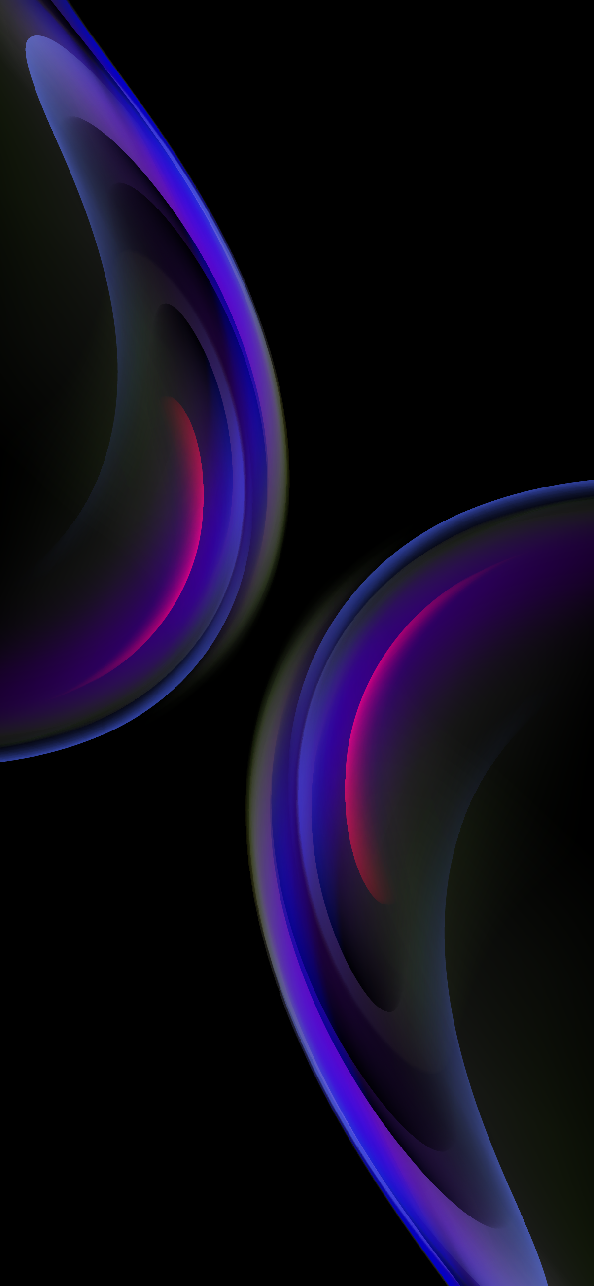 iPhone Amoled Black Abstract Wallpaper