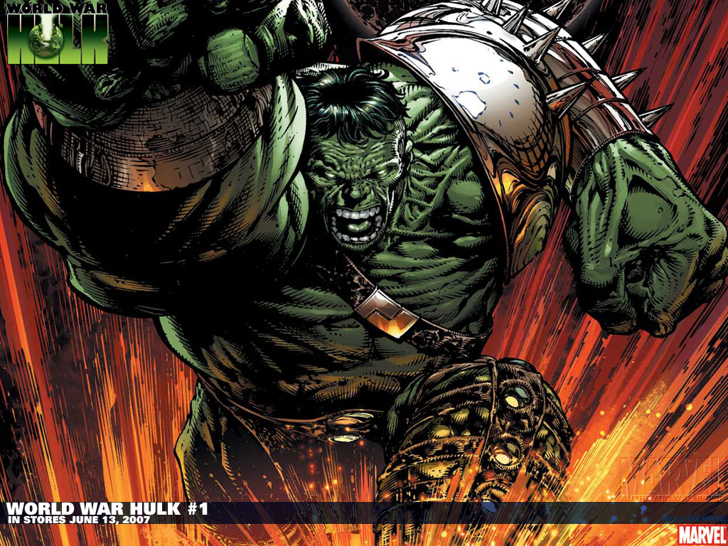 World War Hulk wallpaper Art