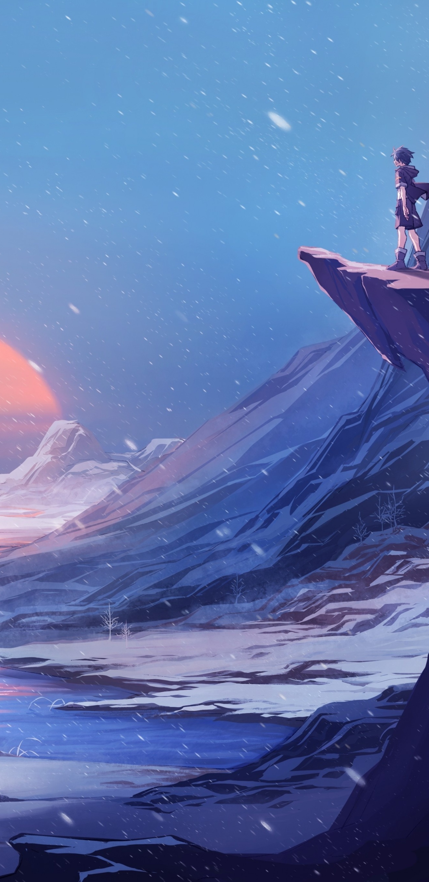 Dragon Winter Snow Anime