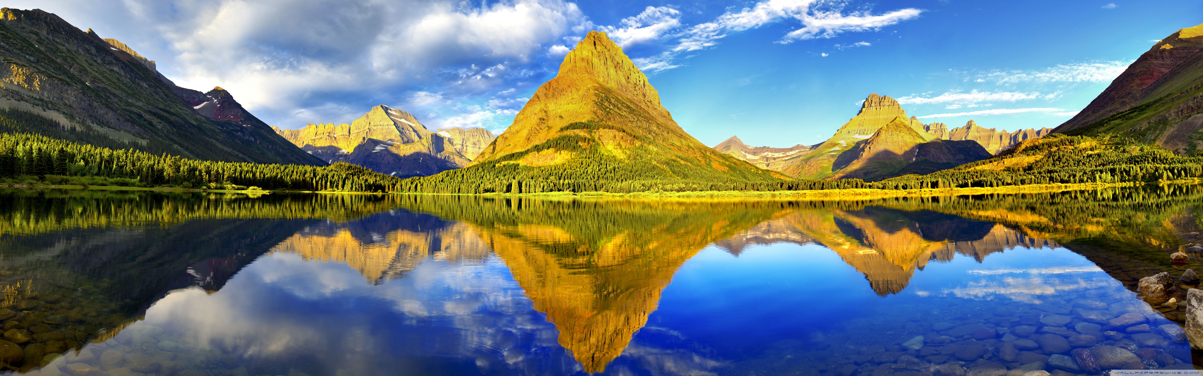 Glacier National Park Panorama Ultra HD