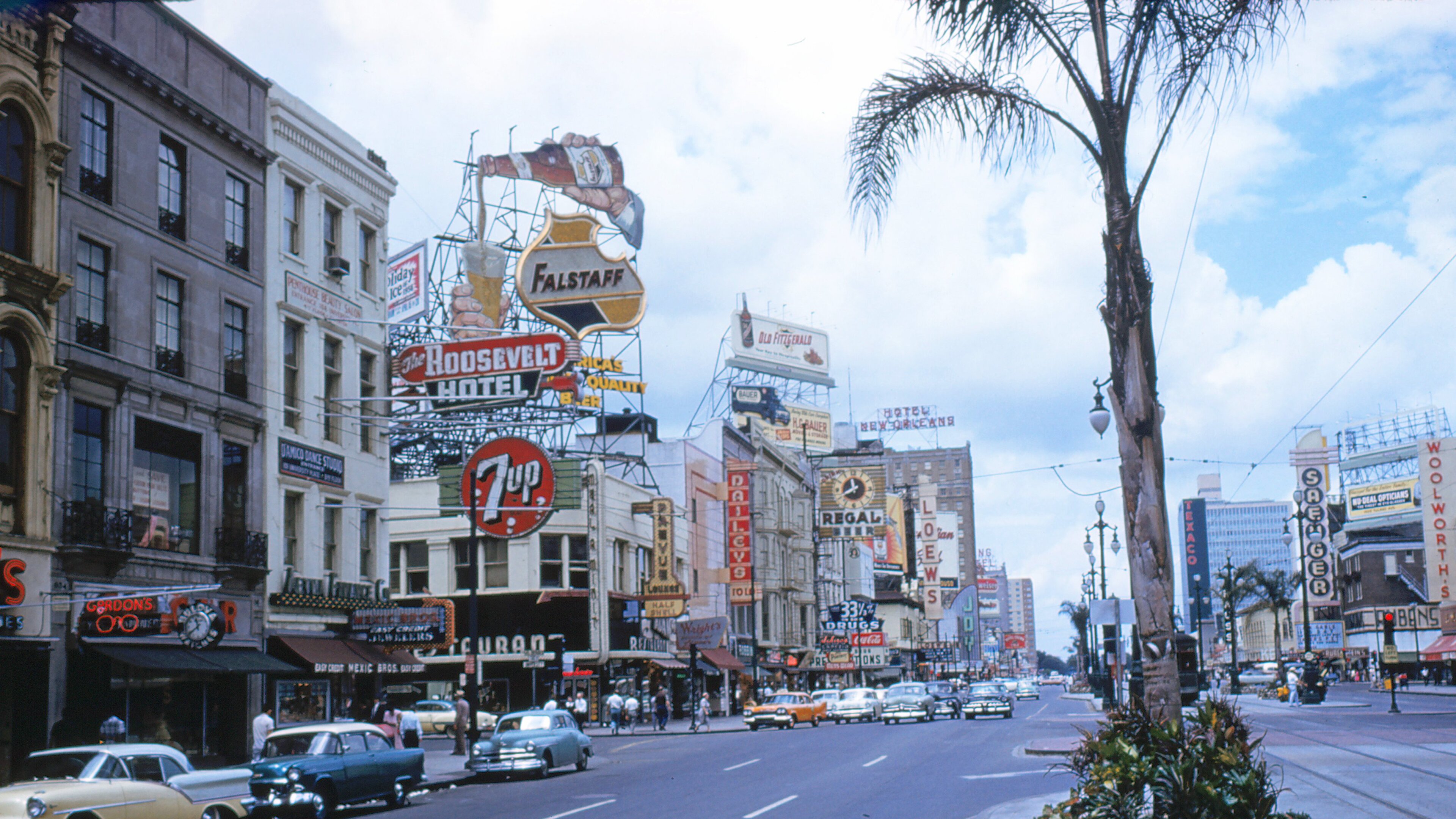Canal Street, New Orleans 1958