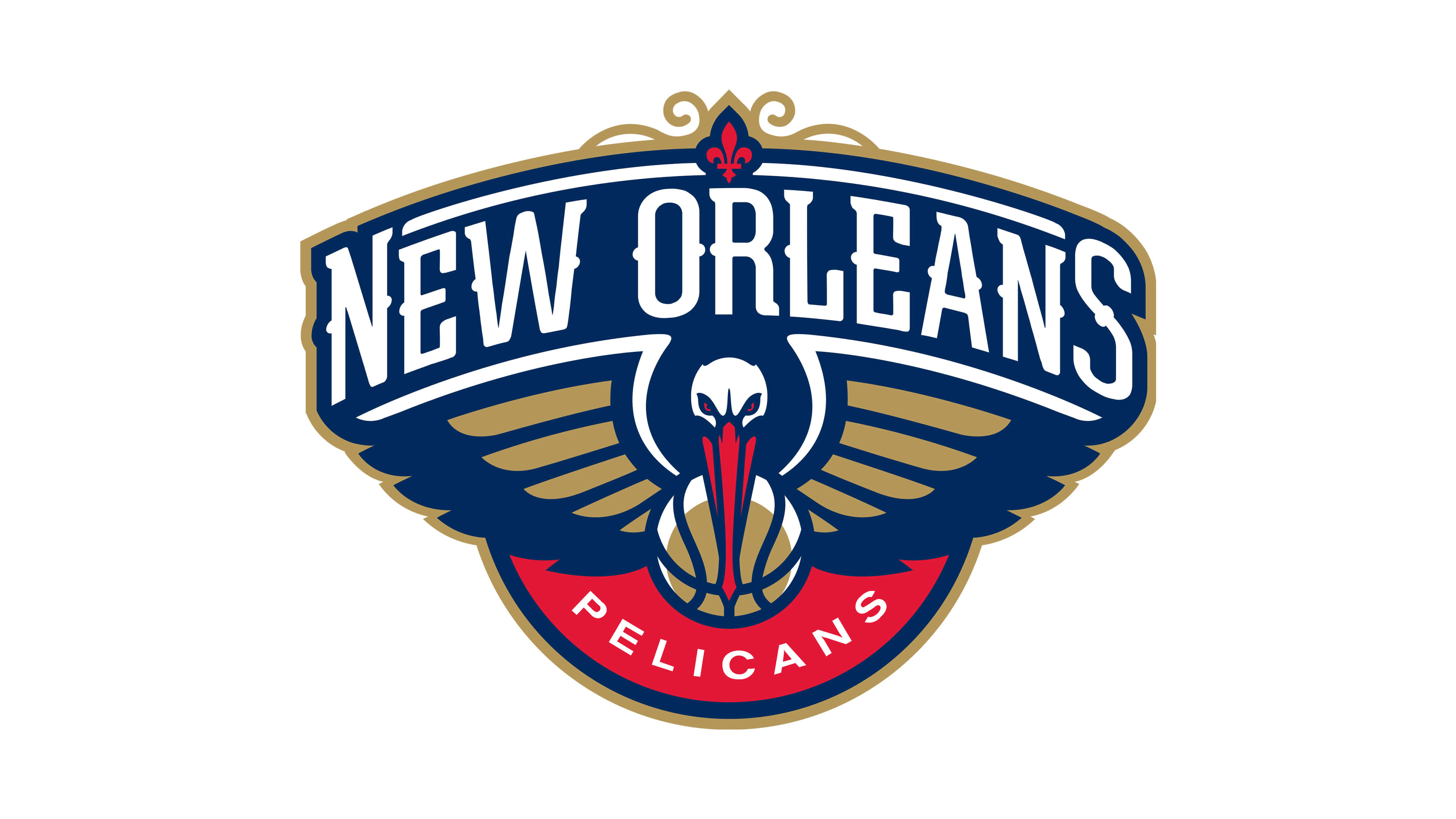 New Orleans Pelicans NBA Logo UHD 4K