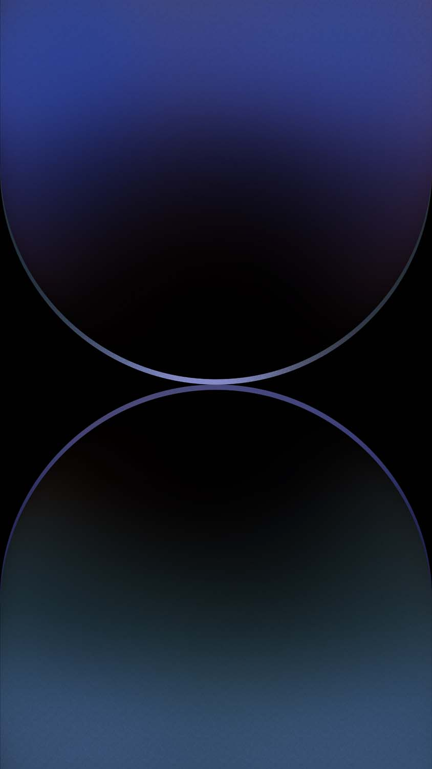 iPhone 15 Pro Neon Blue Dual Gradient