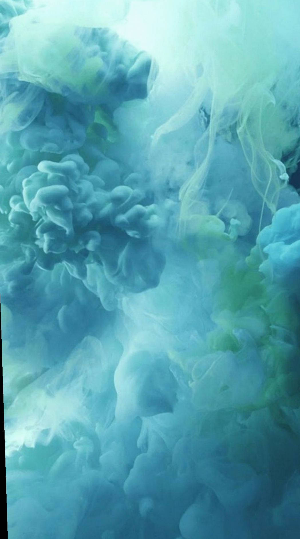 Download Ios 15 Blue Smoke Wallpaper