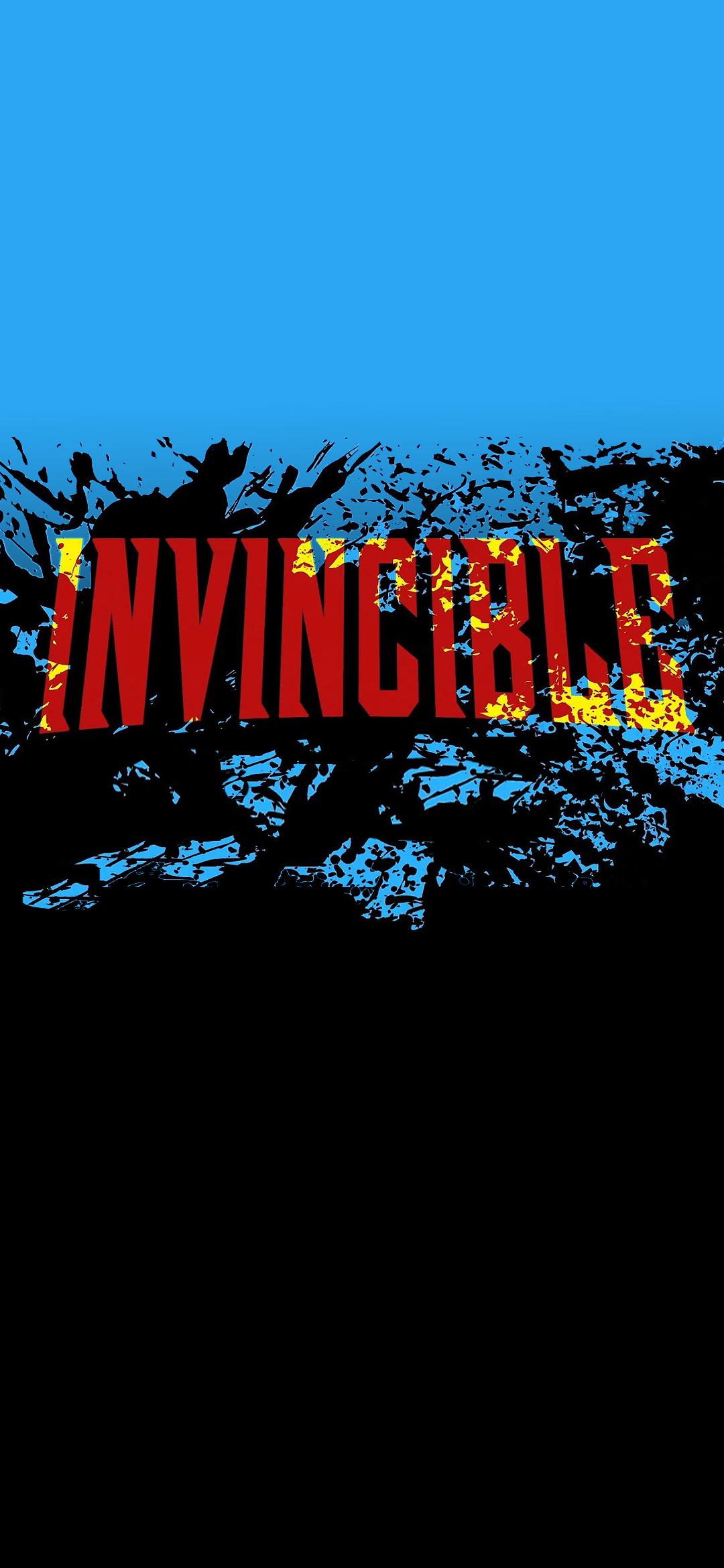Invincible title card phone wallpaper