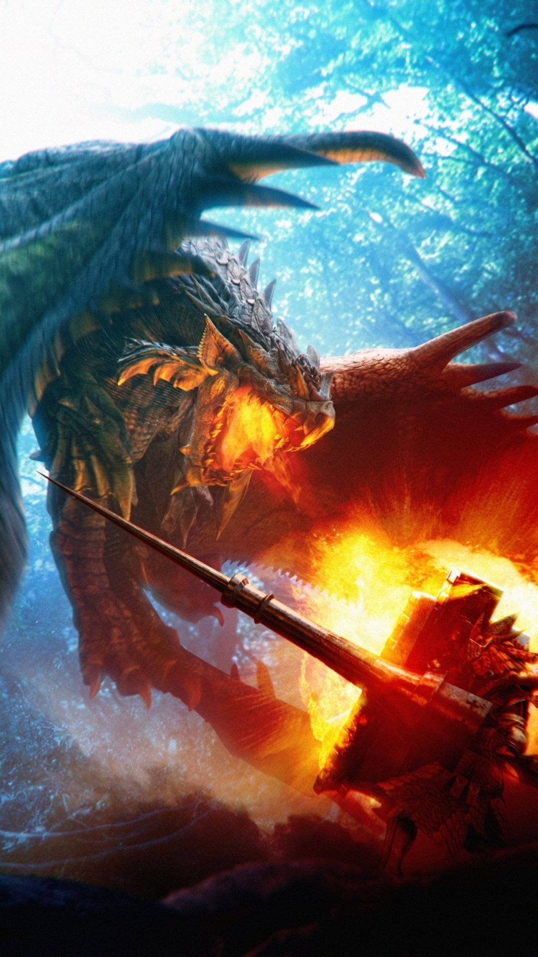 Download Monster Hunter iPhone Fire